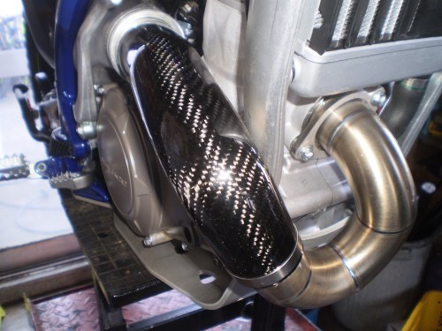 2024SHERCO エキゾーストパイプ プロテクター